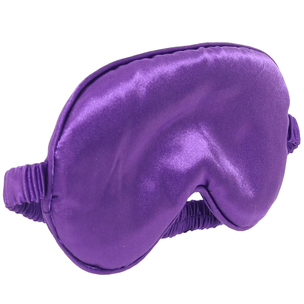 Ouch! Satin Blindfold in Purple - Image 6