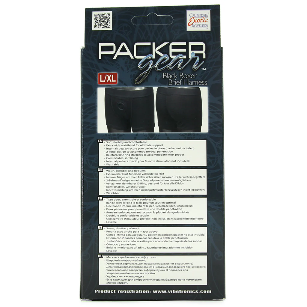 Packer Gear Black Boxer Brief Harness /XL - Image 5