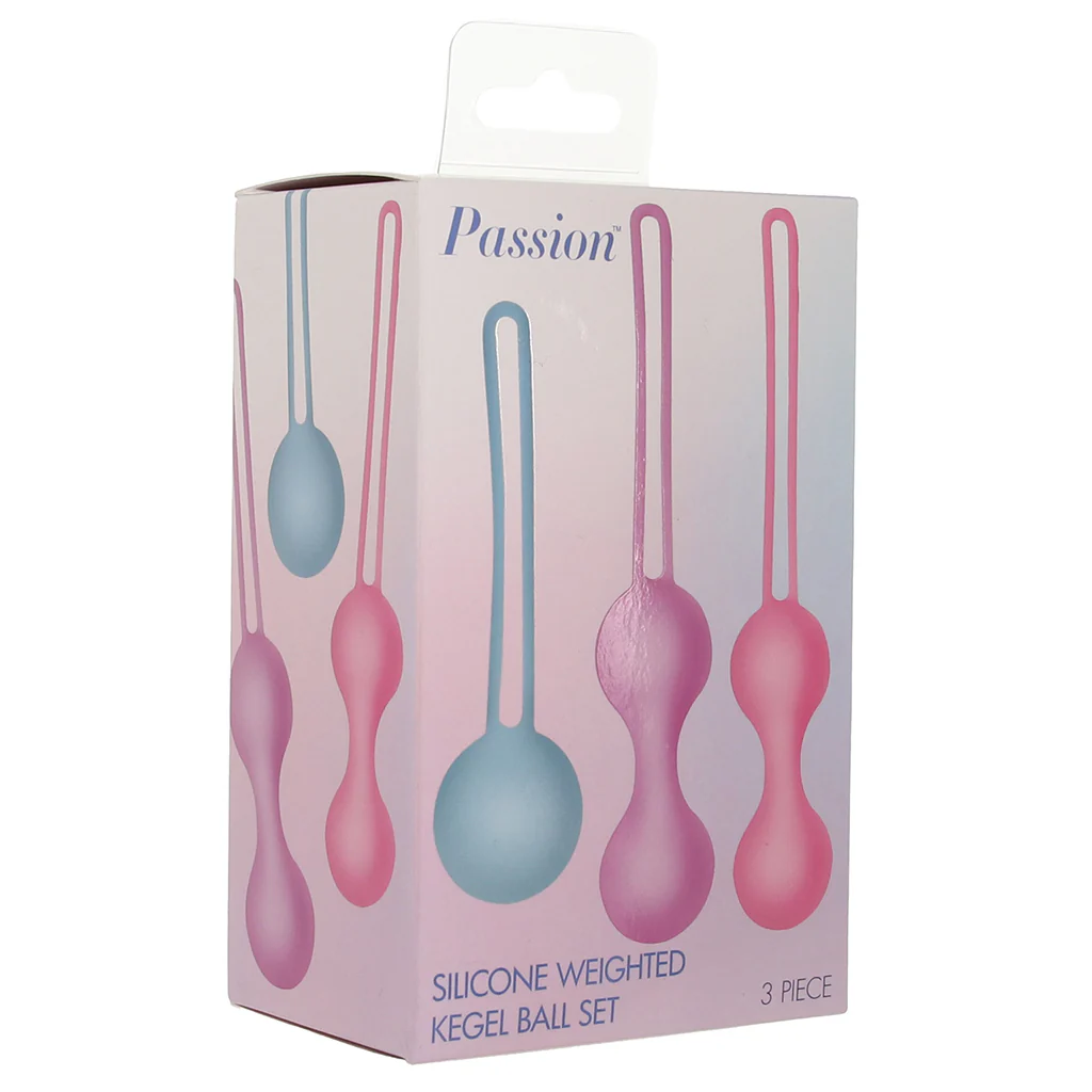 Passion Silicone Weighted Kegel Ball Set - Image 9