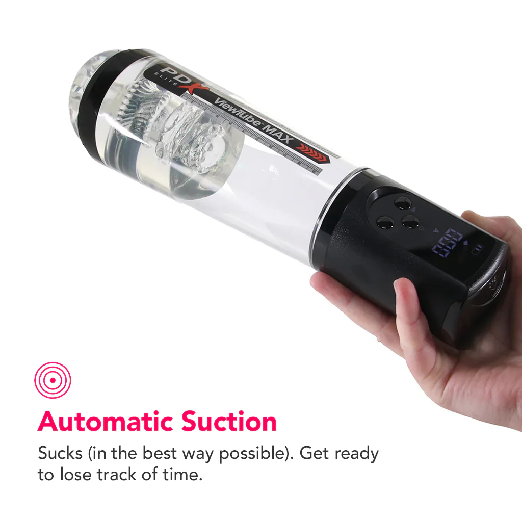 PDX Elite ViewTube Max View Suction Stroker - Image 4