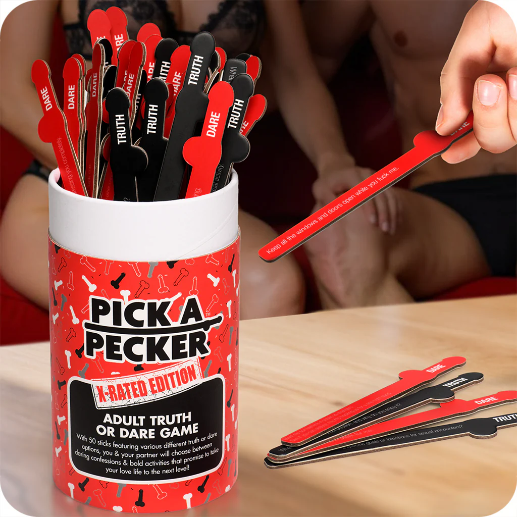 Pick-A-Pecker X-Rated Edition Truth or Dare Game - Image 6