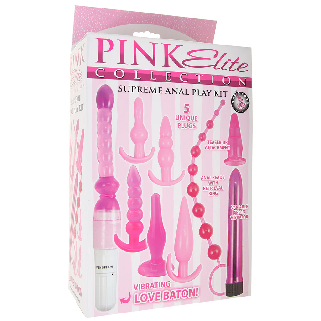 Pink Elite Supreme Anal Play Kit - Image 6
