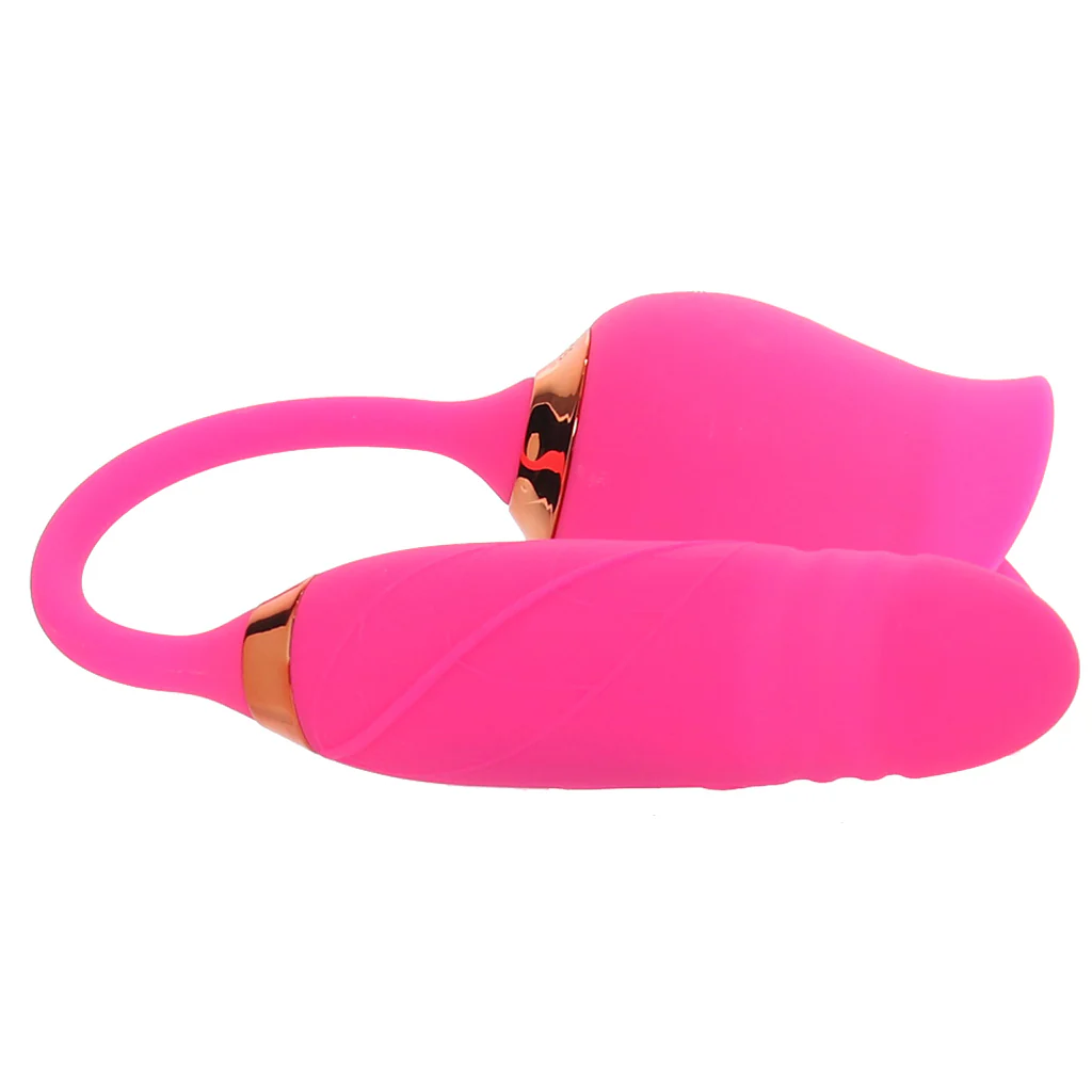 Pink Pussycat Licking Rose Vibe - Image 3