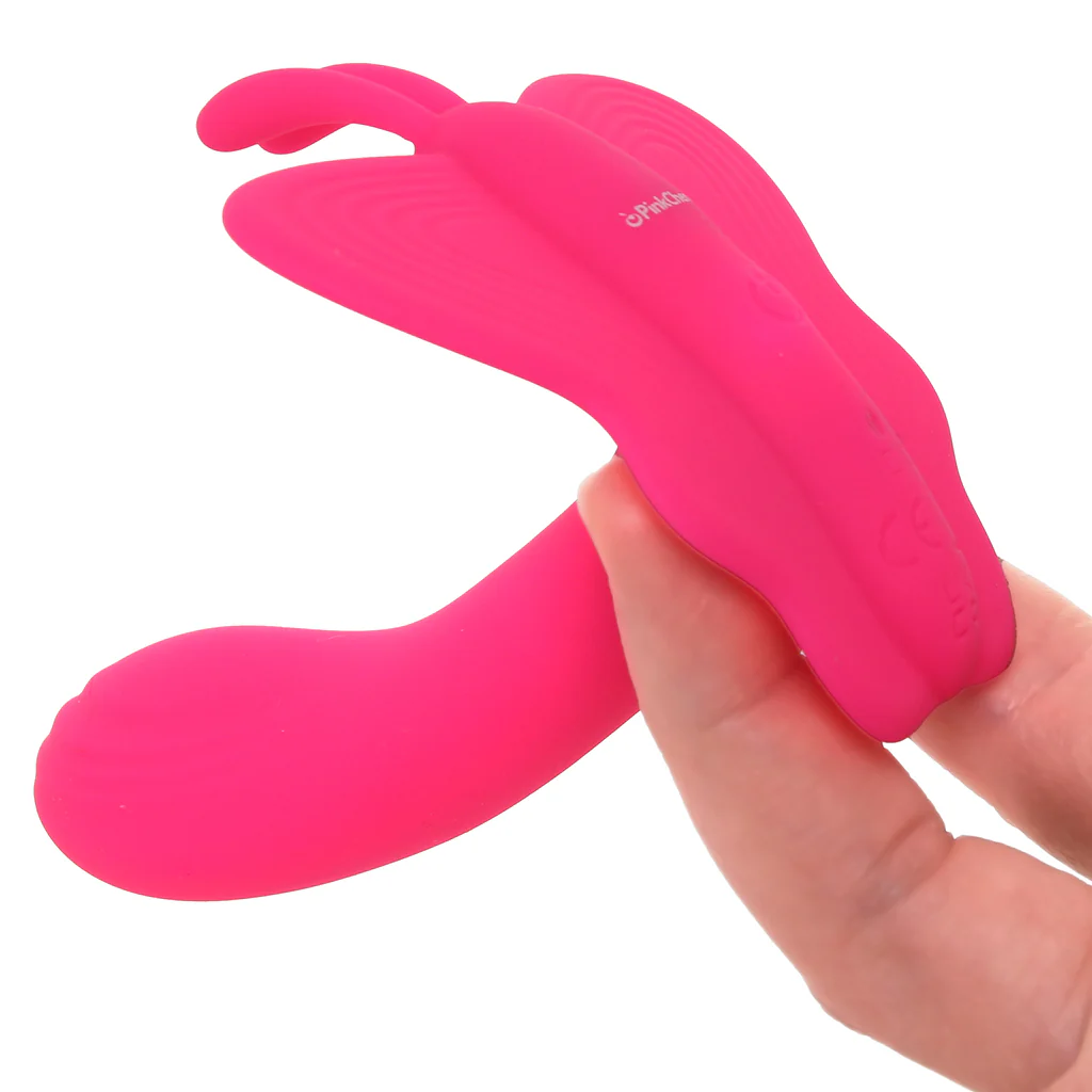 PinkCherry App Controlled Wearable Butterfly Vibe - Image 4