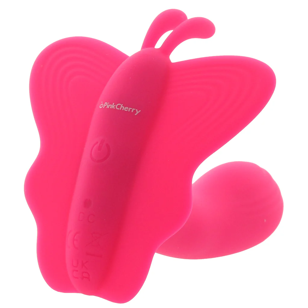 PinkCherry App Controlled Wearable Butterfly Vibe - Image 5