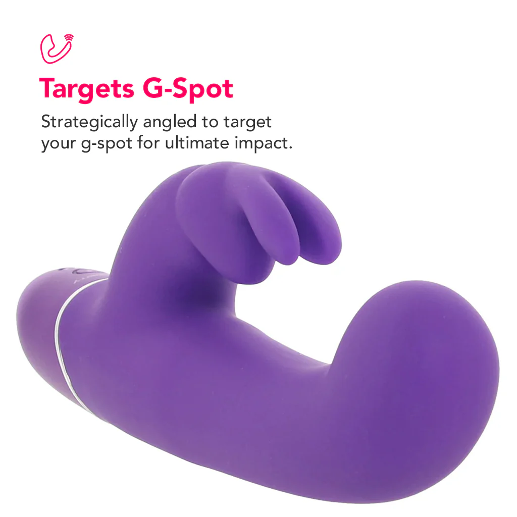 PinkCherry G-Spot Stroker Rabbit Vibe in Purple - Image 2
