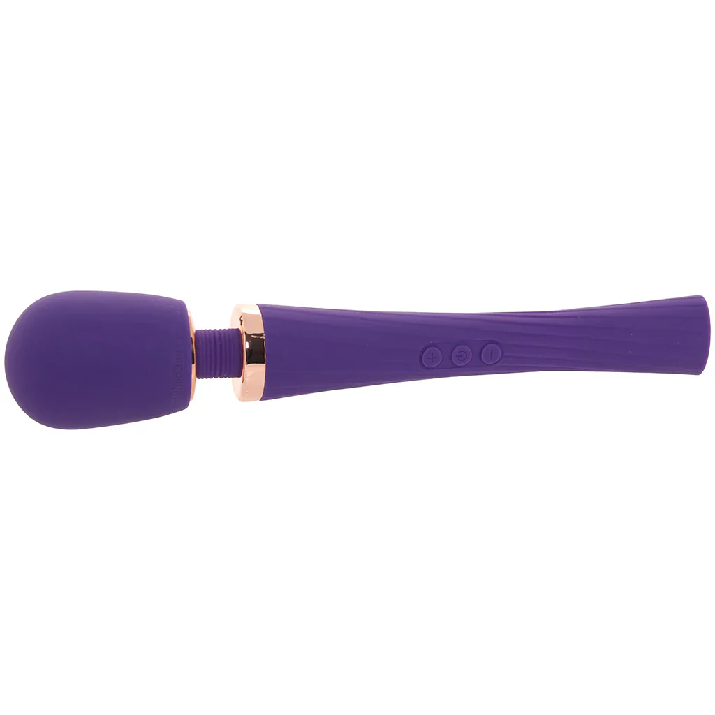 PinkCherry Luxury Slim Rechargeable Wand in Purple - Image 5