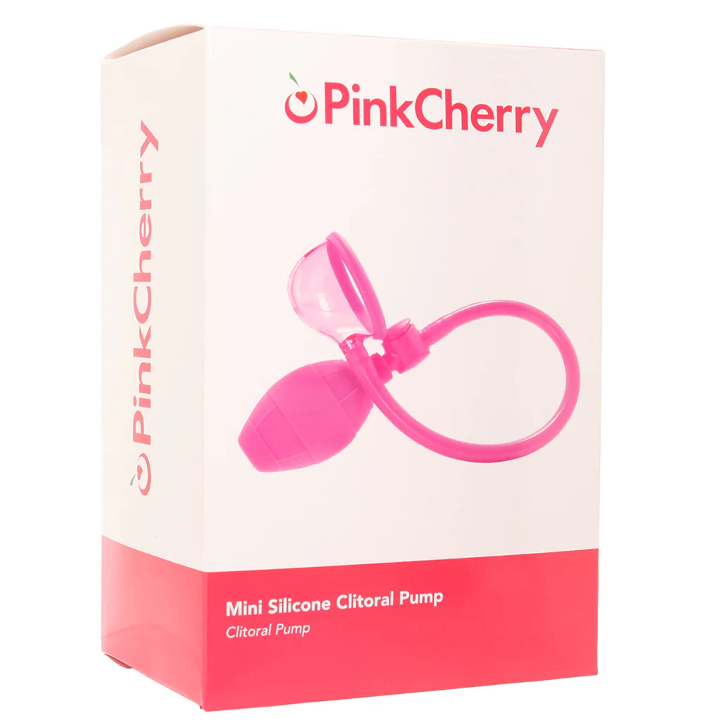 PinkCherry Mini Silicone Clitoral Pump in Pink - Image 6