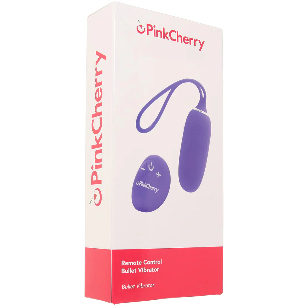 PinkCherry Remote Control Bullet Vibe in Purple - Image 9