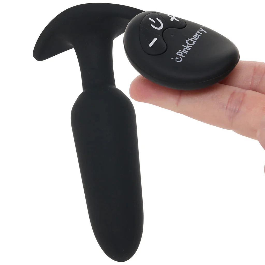 PinkCherry Remote Control Vibrating Butt Plug - Image 5