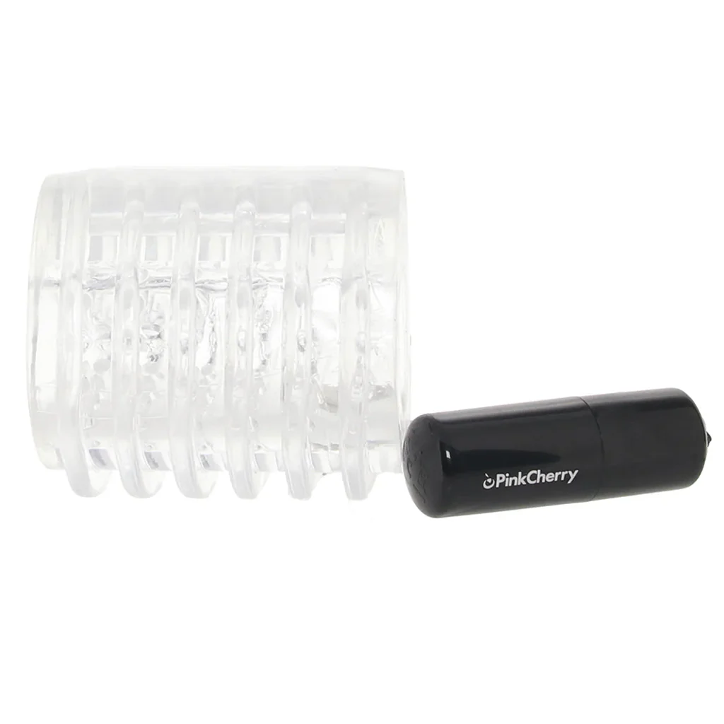 PinkCherry Sensation Vibrating Blowjob Stroker - Image 6