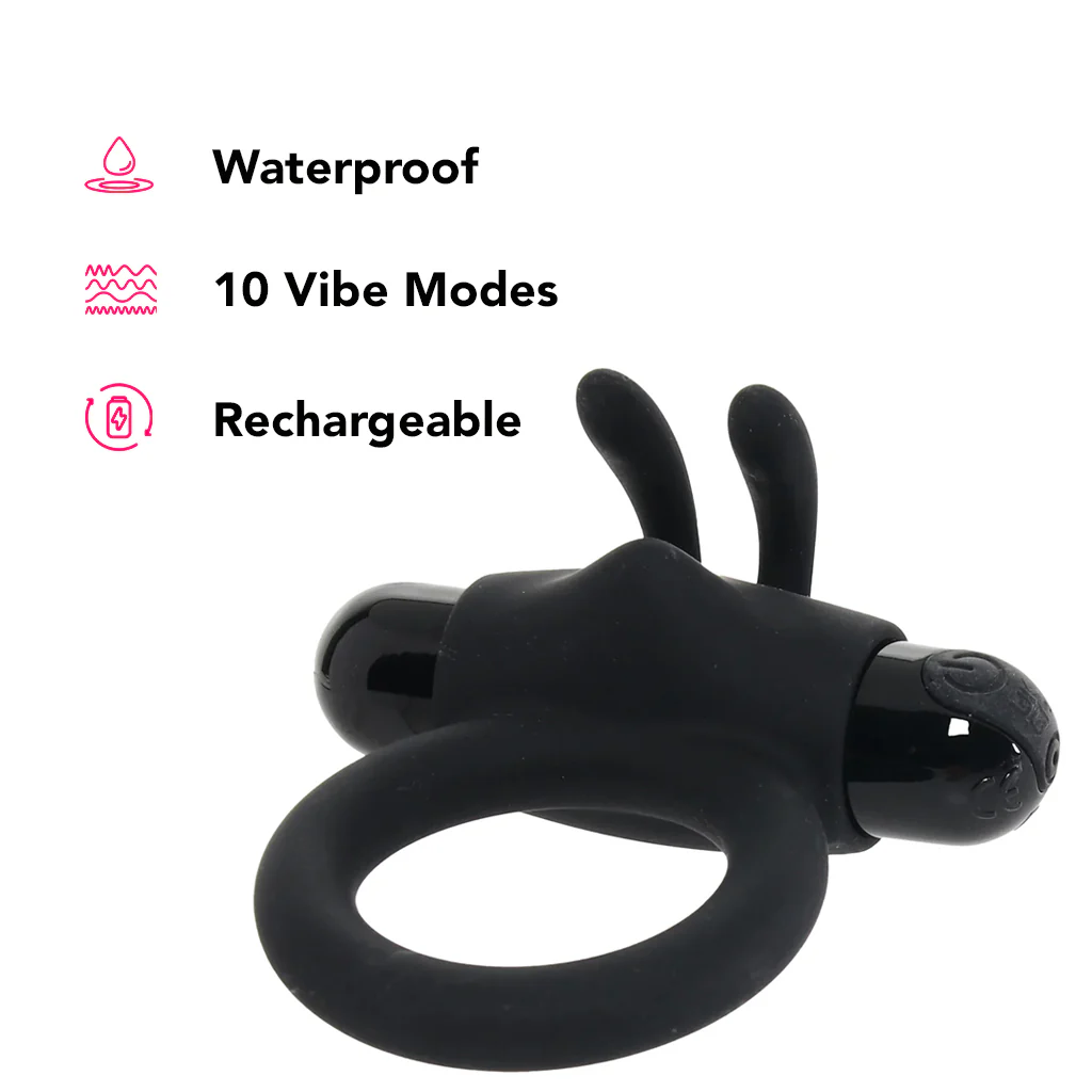 PinkCherry Vibrating Cock Ring - Image 3