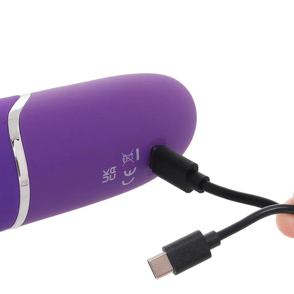 PinkCherry Warming G-Spot Rabbit Vibe in Purple - Image 8