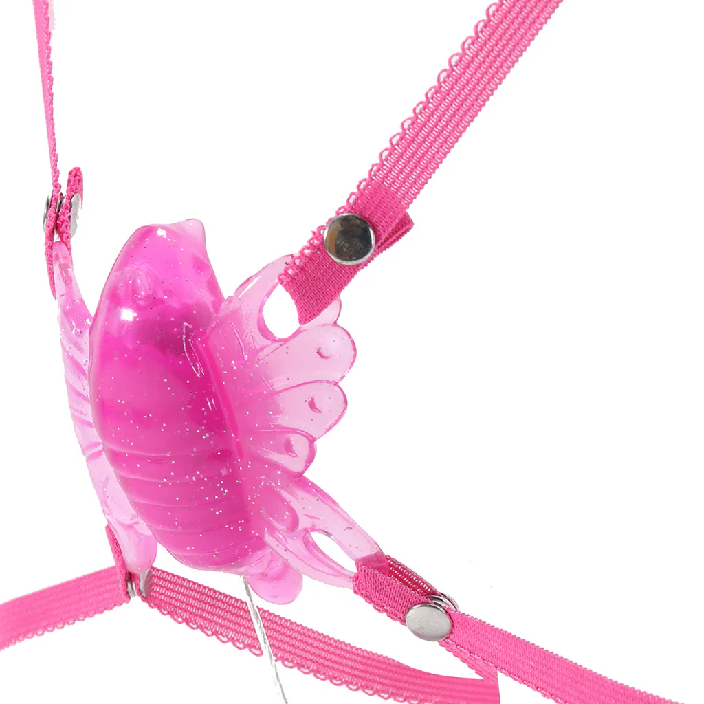 PinkCherry Wearable Butterfly Vibe in Pink - Image 7