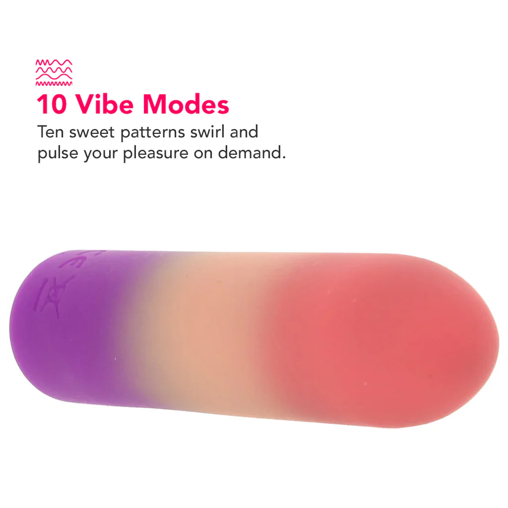 Play With Me Cotton Candy Flexible Bullet Vibe - Image 2