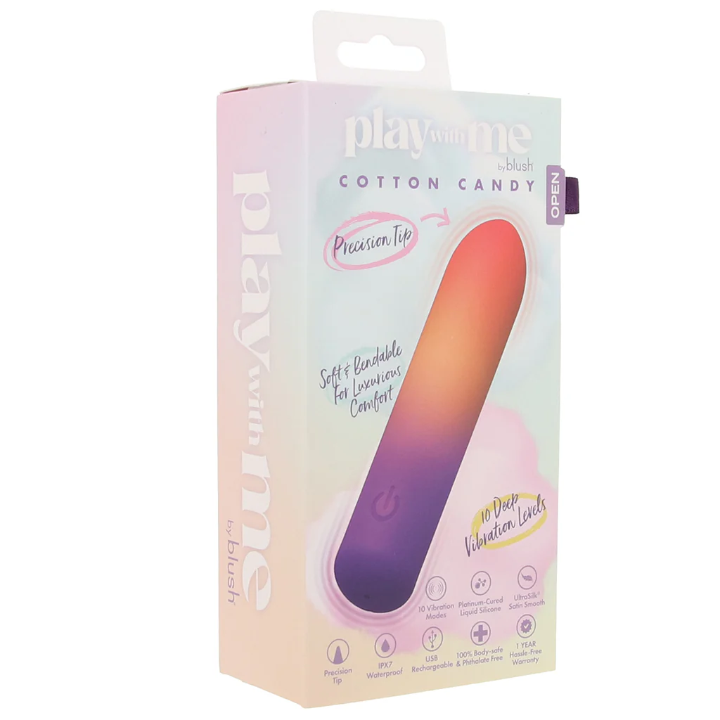 Play With Me Cotton Candy Flexible Bullet Vibe - Image 9