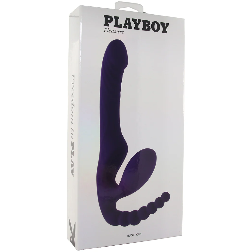 Playboy Hug It Out Strapless Strap-on Vibe - Image 9