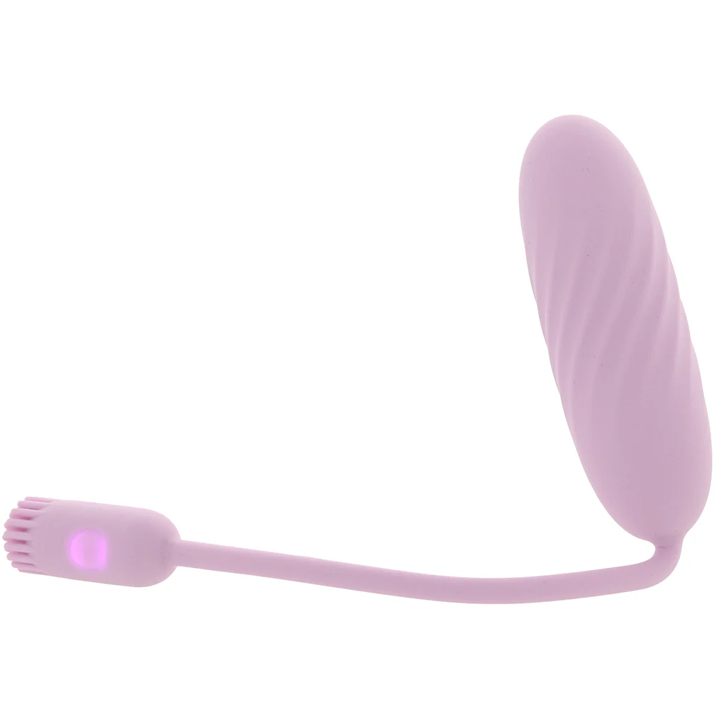 Plume Flexible Brush Tail Bullet Vibe in Lilac - Image 5