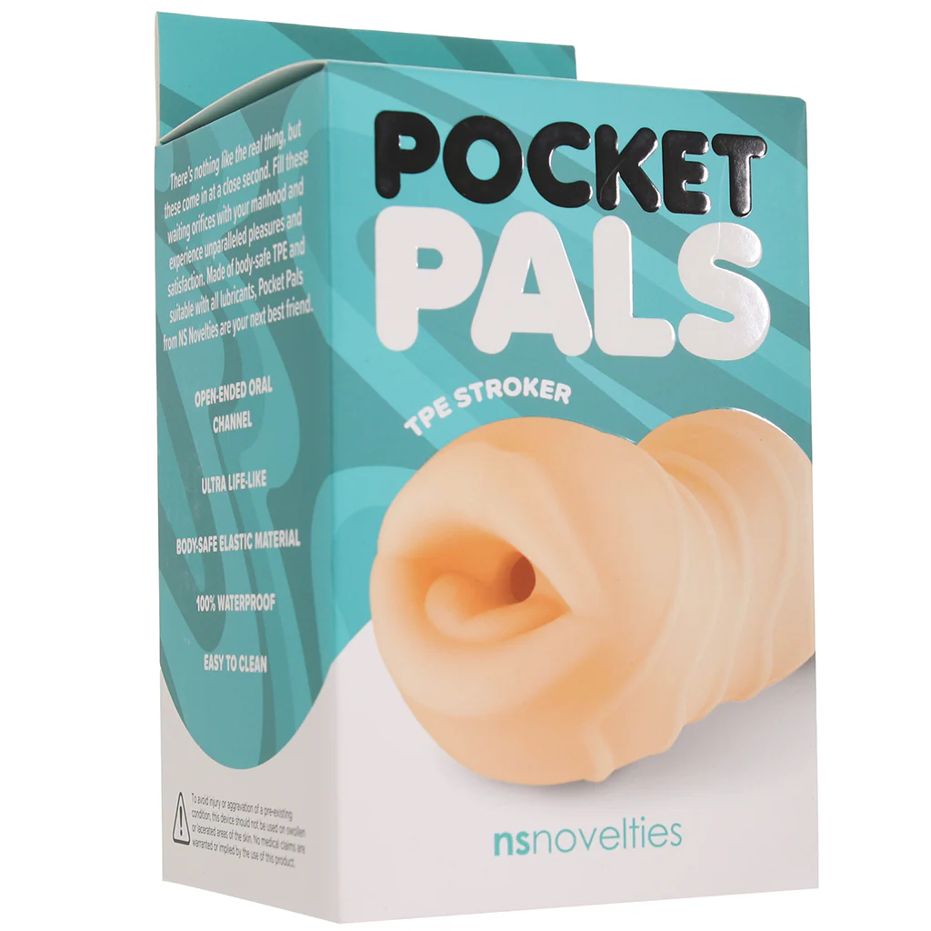 Pocket Pals Mouth Stroker in Light - Image 9