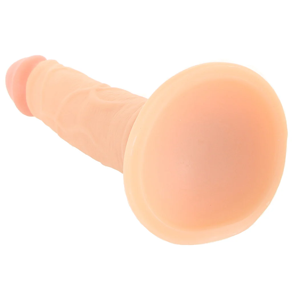Pop Peckers 6.5 Inch Ballsy Dildo in Light - Image 5