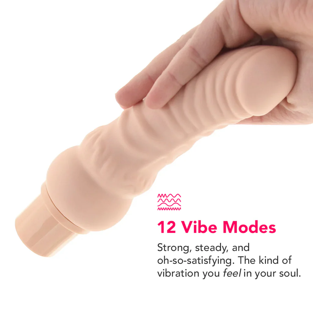 Power Stud Rechargeable Curvy Vibe in Light - Image 4