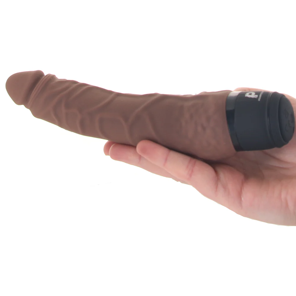 PowerCock 7 Inch Realistic Vibe in Brown - Image 4