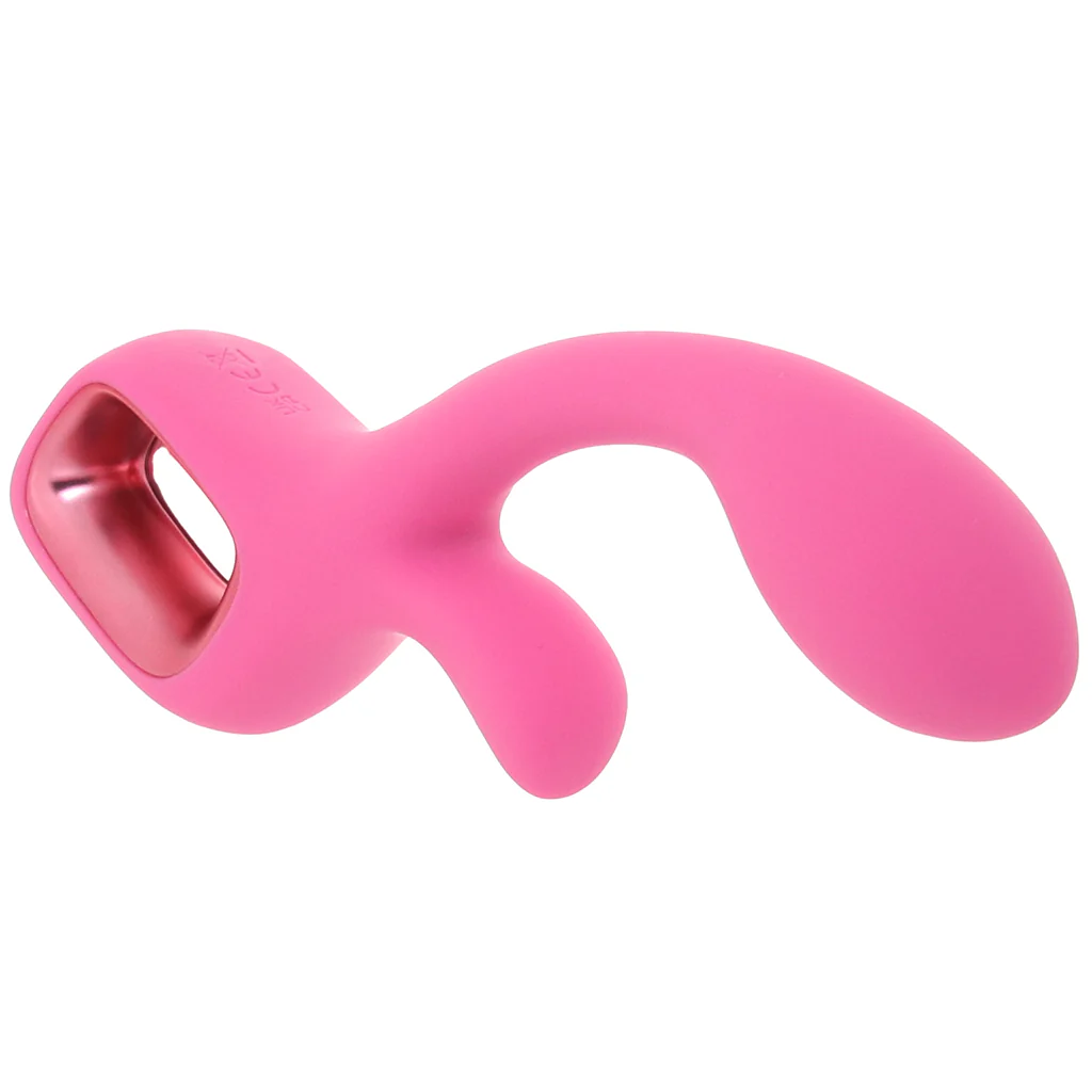 Pretty in Pink Velvet G-Spot Rabbit Vibe - Image 8