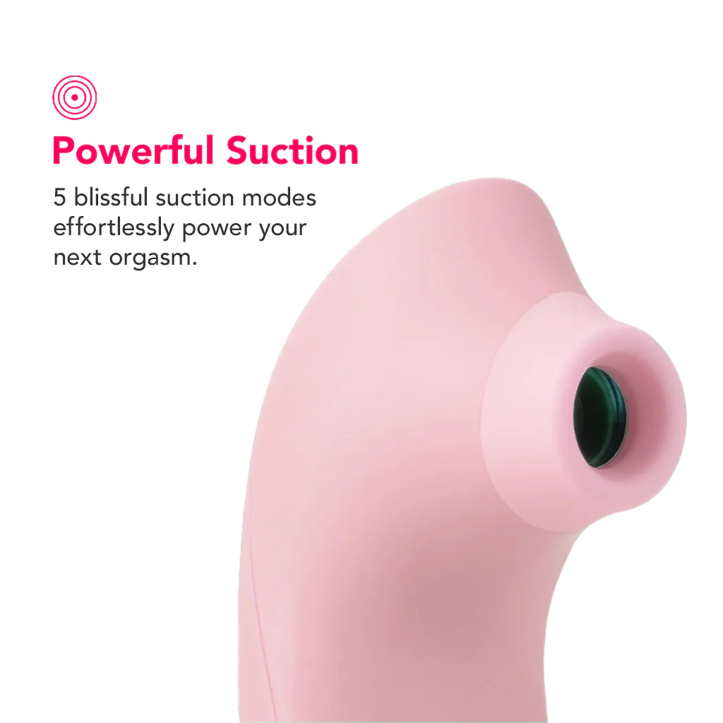 Pulse Lite Neo Suction Stimulator with App in Pale Rosette - Image 2