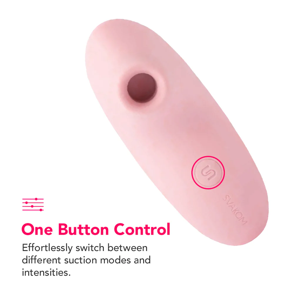 Pulse Lite Neo Suction Stimulator with App in Pale Rosette - Image 3
