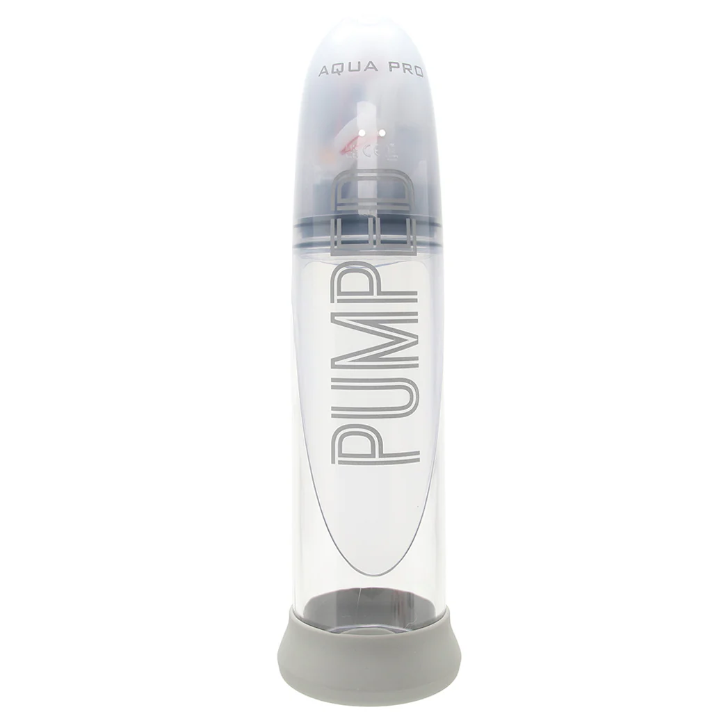 Pumped Aqua Pro AI Penis Pump in Grey - Image 3