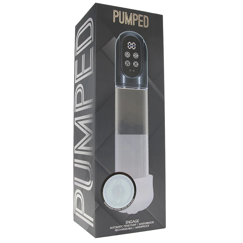 Pumped Engage Penis Pump and Masturbator - Image 9
