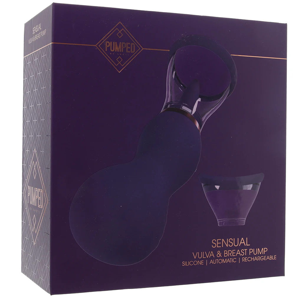 Pumped Sensual Vulva & Breast Pump in Purple - Image 6