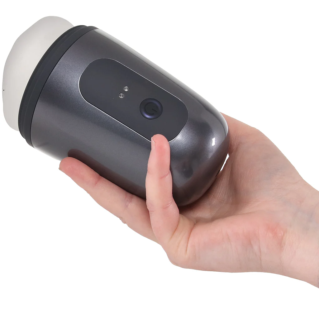 Pumped Vibrobator Masturbator in Gunmetal - Image 4