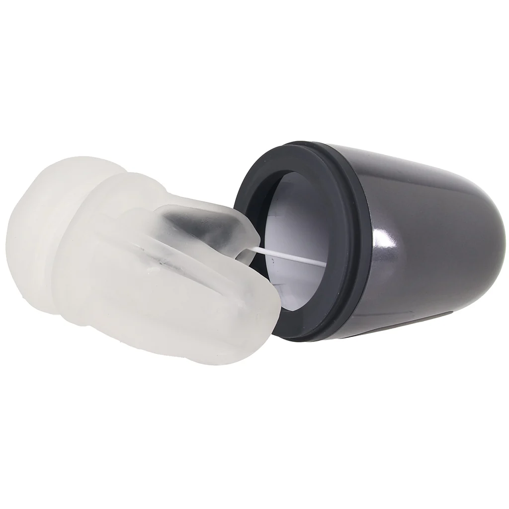 Pumped Vibrobator Masturbator in Gunmetal - Image 8