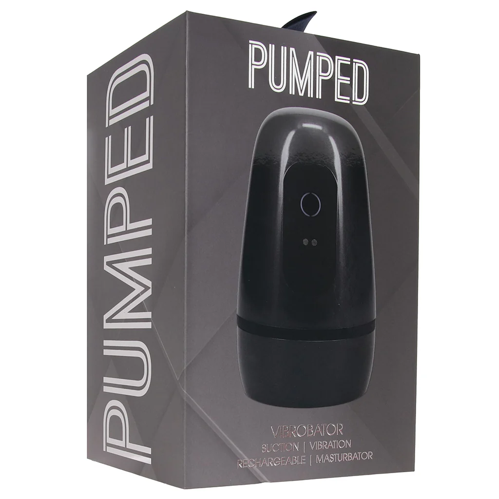Pumped Vibrobator Masturbator in Gunmetal - Image 9