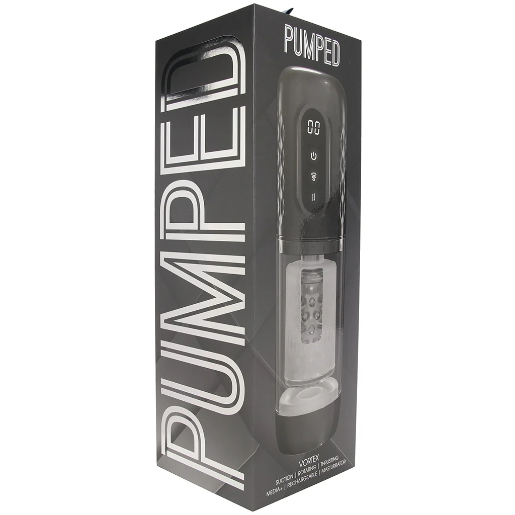Pumped Vortex Auto Stroker in Gunmetal - Image 9