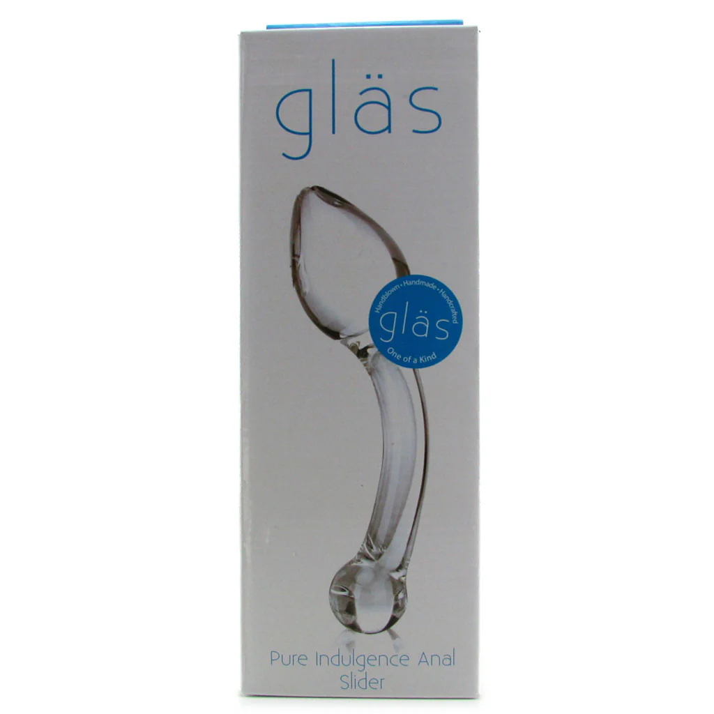 gläs Pure Indulgence Anal Slider Glass Dildo - Image 6