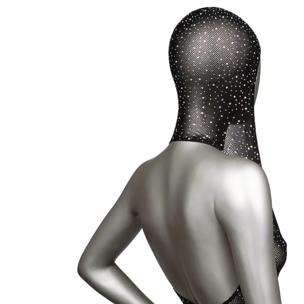 Radiance Hooded Deep V Bodysuit - Image 4