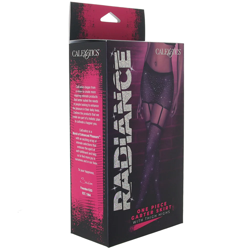 Radiance One Piece Gartered Skirt and Stockings - Image 6
