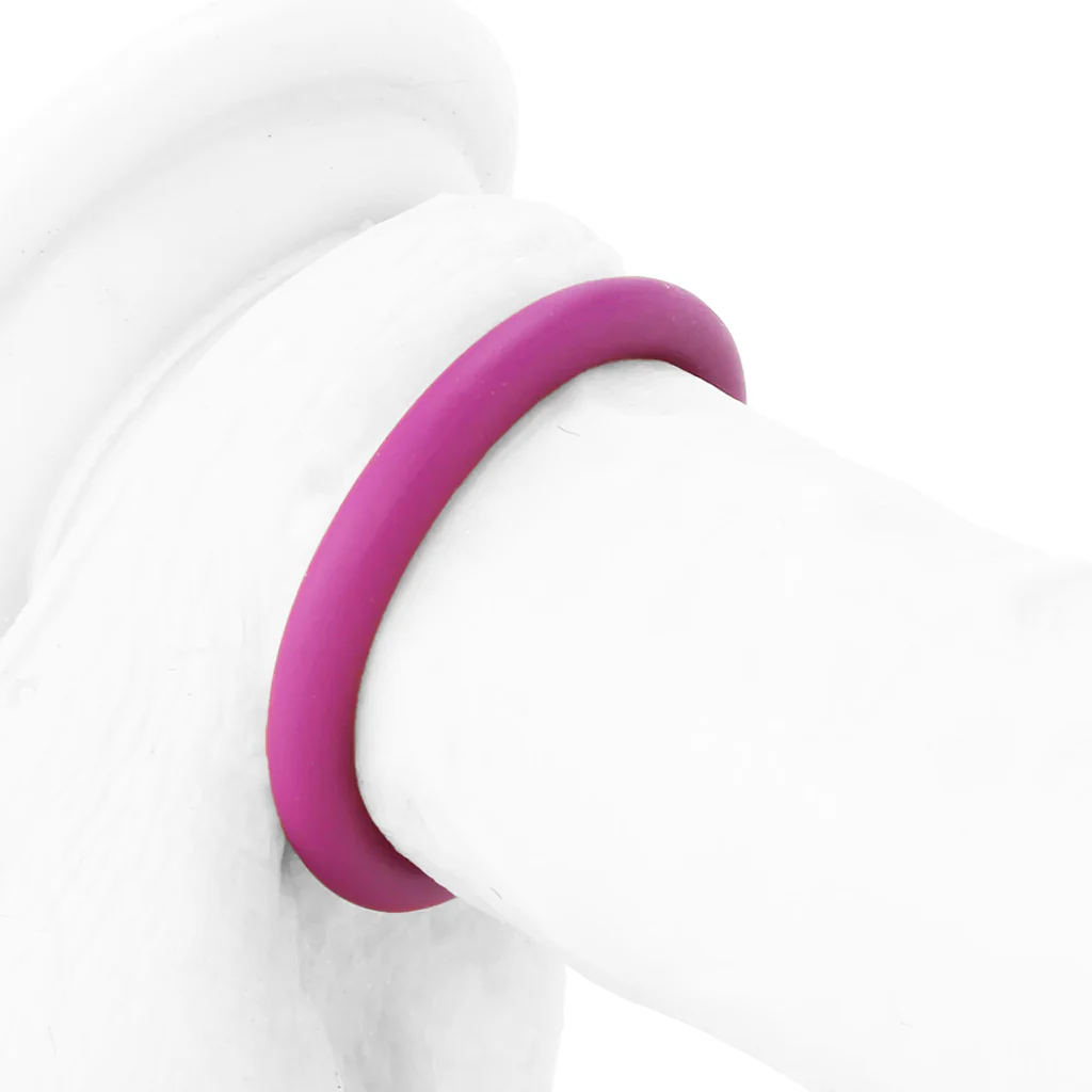 Silicone Cock Rings #2 in Purple - Image 2