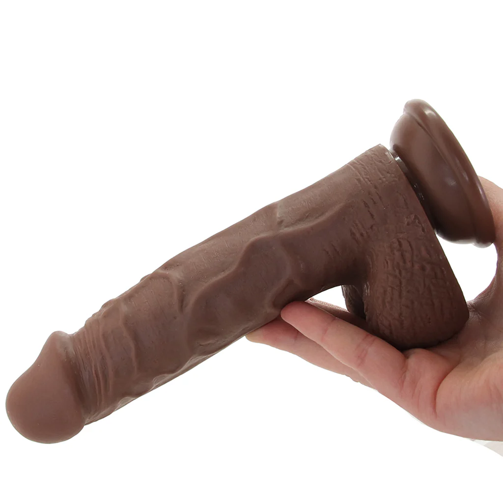 Realistic 8 Inch Dildo in Dark - Image 4
