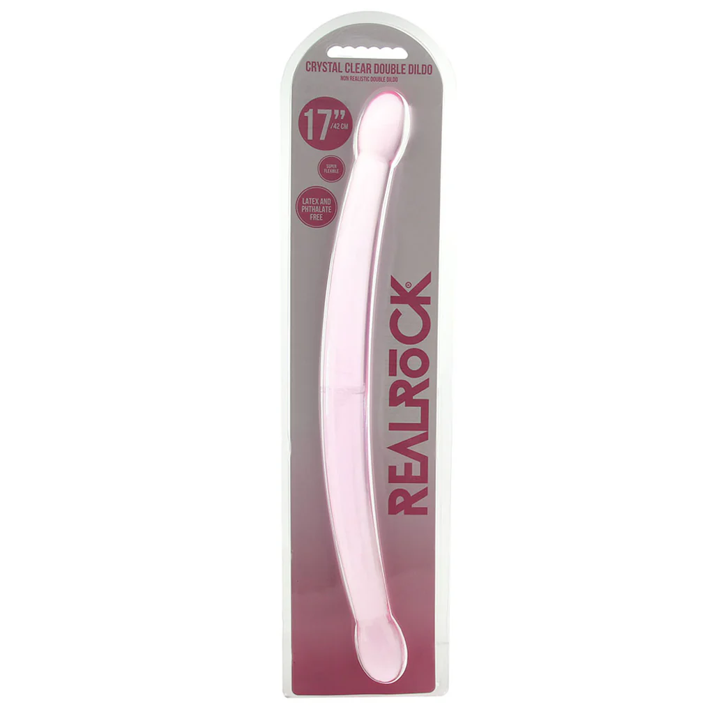 RealRock 17 Inch Double Ended Dildo in Pink - Image 6