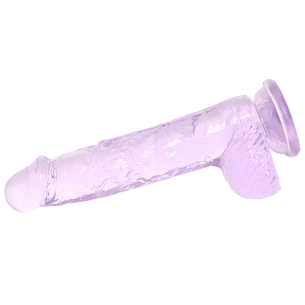 RealRock 5 Inch Realistic Ballsy Dildo in Purple - Image 7