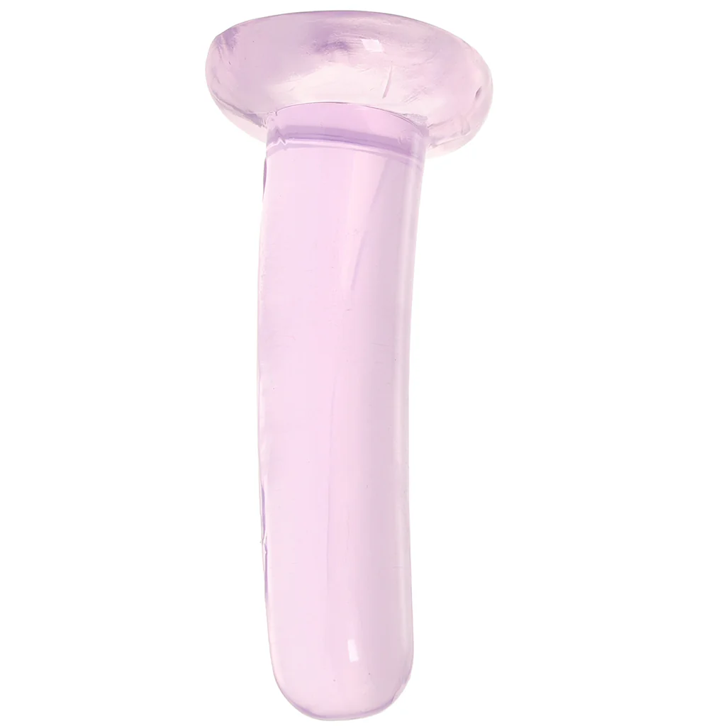 RealRock 5 Inch Straight Dildo in Purple - Image 6