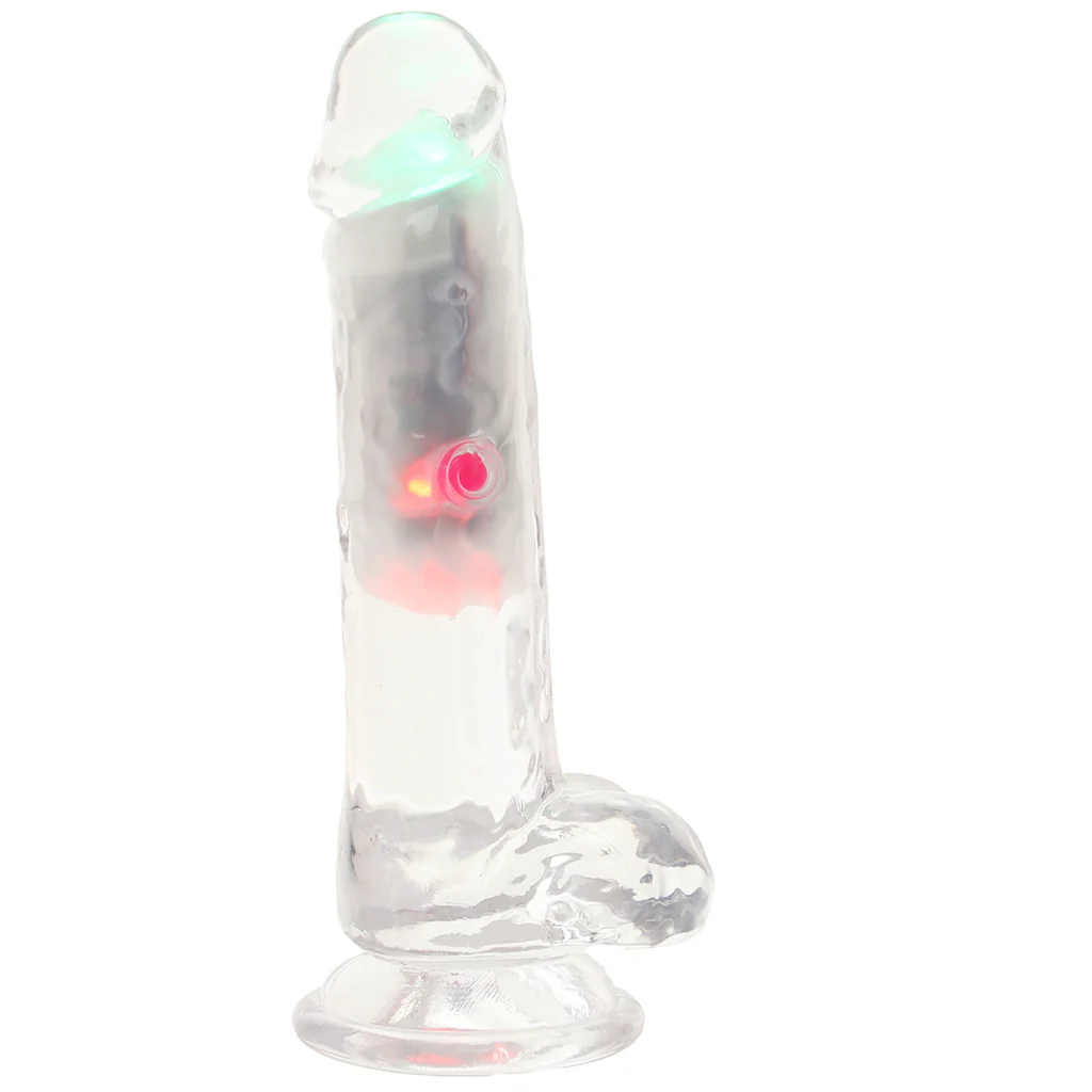 RealRock 6 Inch Light Up Vibrating Ballsy Dildo - Image 3