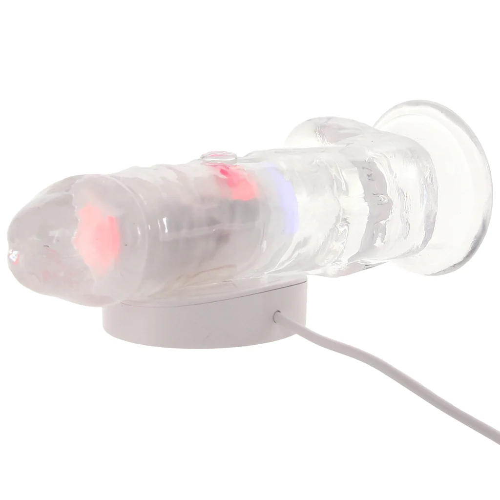 RealRock 6 Inch Light Up Vibrating Ballsy Dildo - Image 6