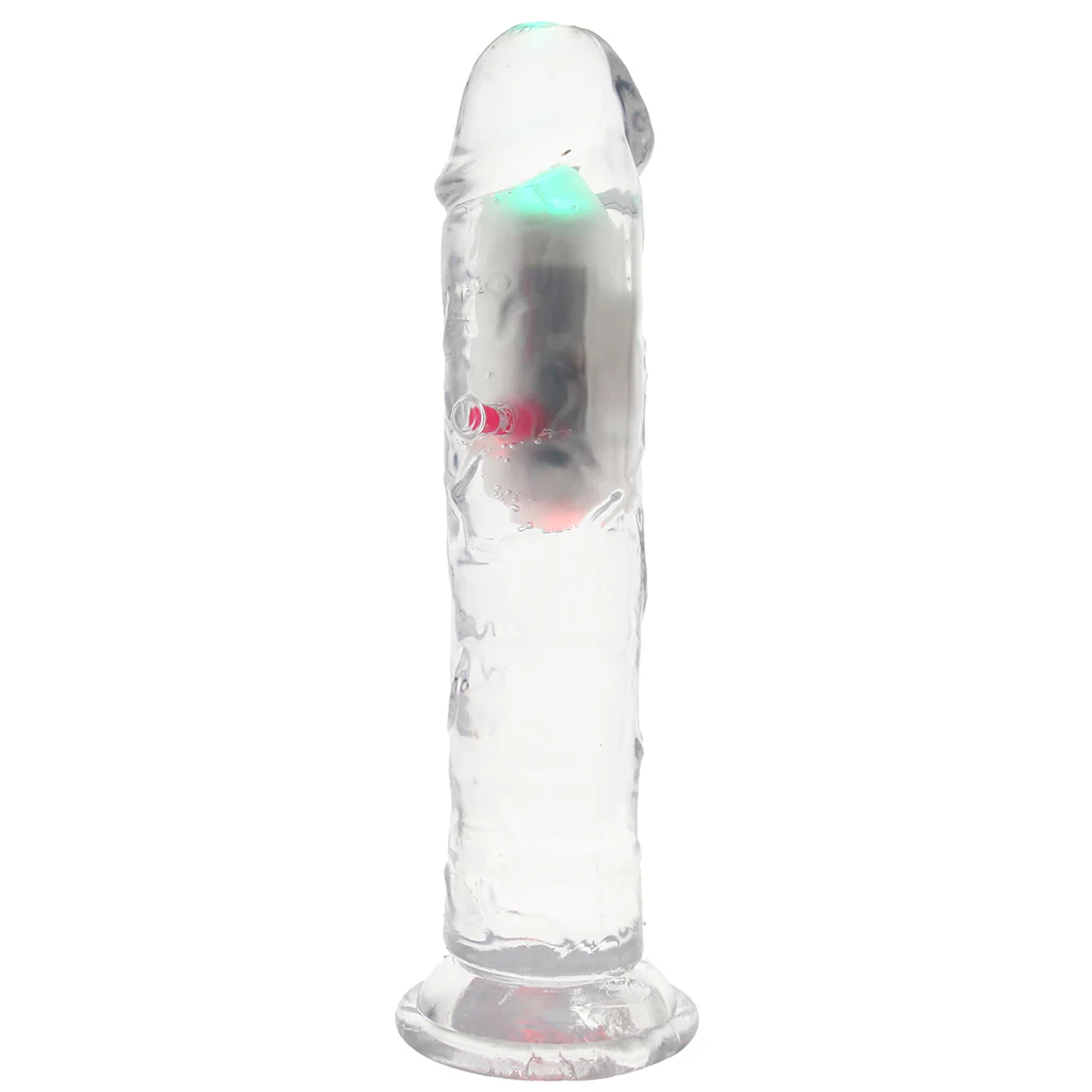 RealRock 7 Inch Light Up Vibrating Dildo