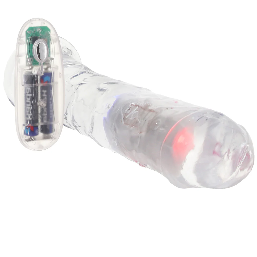 RealRock 8 Inch Light Up Vibrating Dildo - Image 2