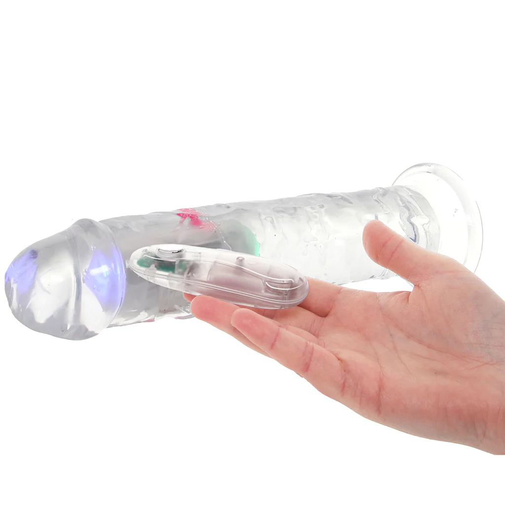 RealRock 8 Inch Light Up Vibrating Dildo - Image 7