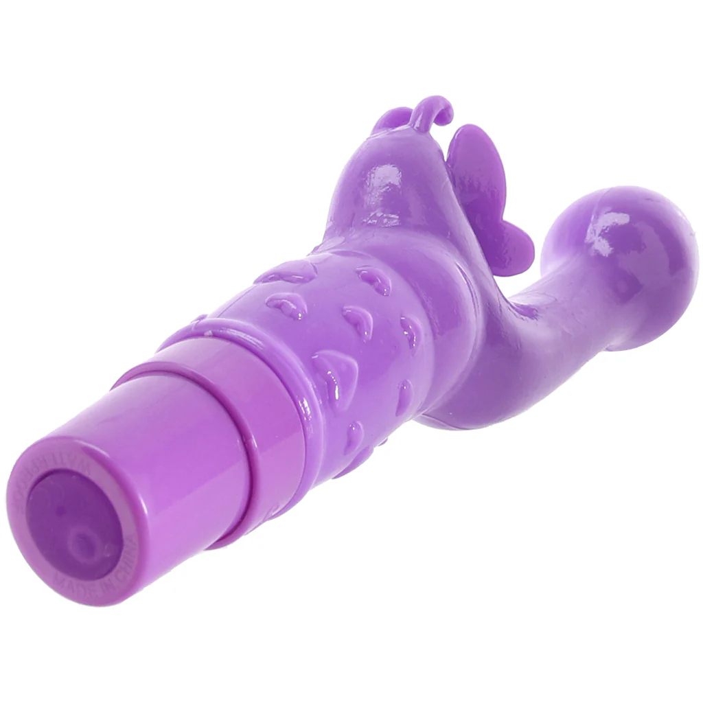 Rechargeable Butterfly Kiss Vibe in Purple - Image 5